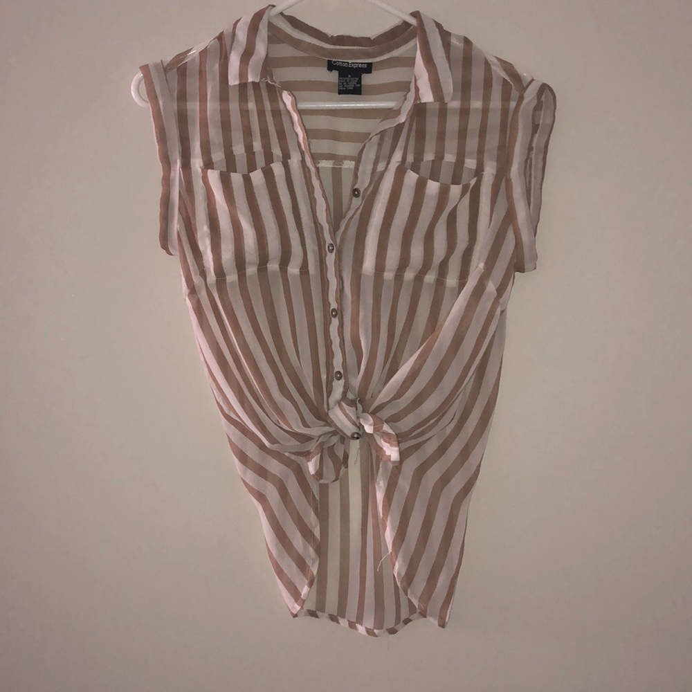 Polyester blouse